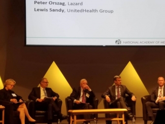 NAM panel Panelists at National Academy of Medicine symposium